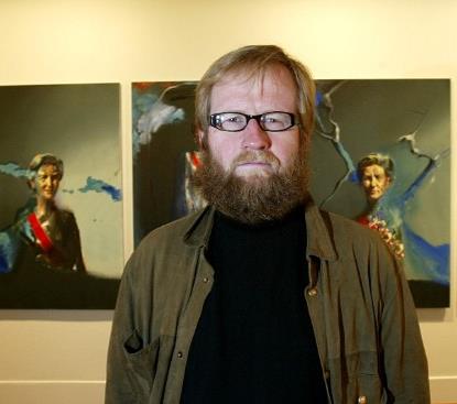 Maleren Håkon Gullvåg (Foto: Terje Bendiksby/Scanpix)