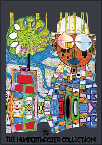 Tropenchinese von Künstler Friedensreich Hundertwasser